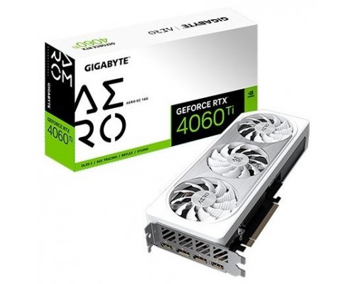 TARJETA GRAFICA GIGABYTE RTX 4060 TI AERO OC 16GB